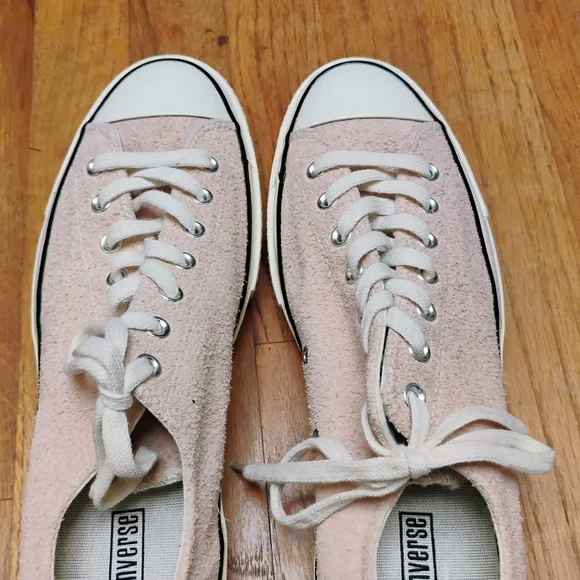 Converse Chuck 70 Low Dusk Pink 157587C Suede Sneakers - Picture 6 of 7